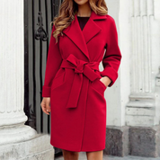 Karena | Women's Winter Long Trench Coat | Warm