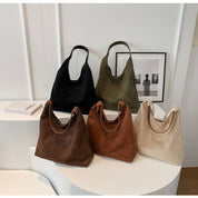 Almira | Stylish Suede Shoulder Bag