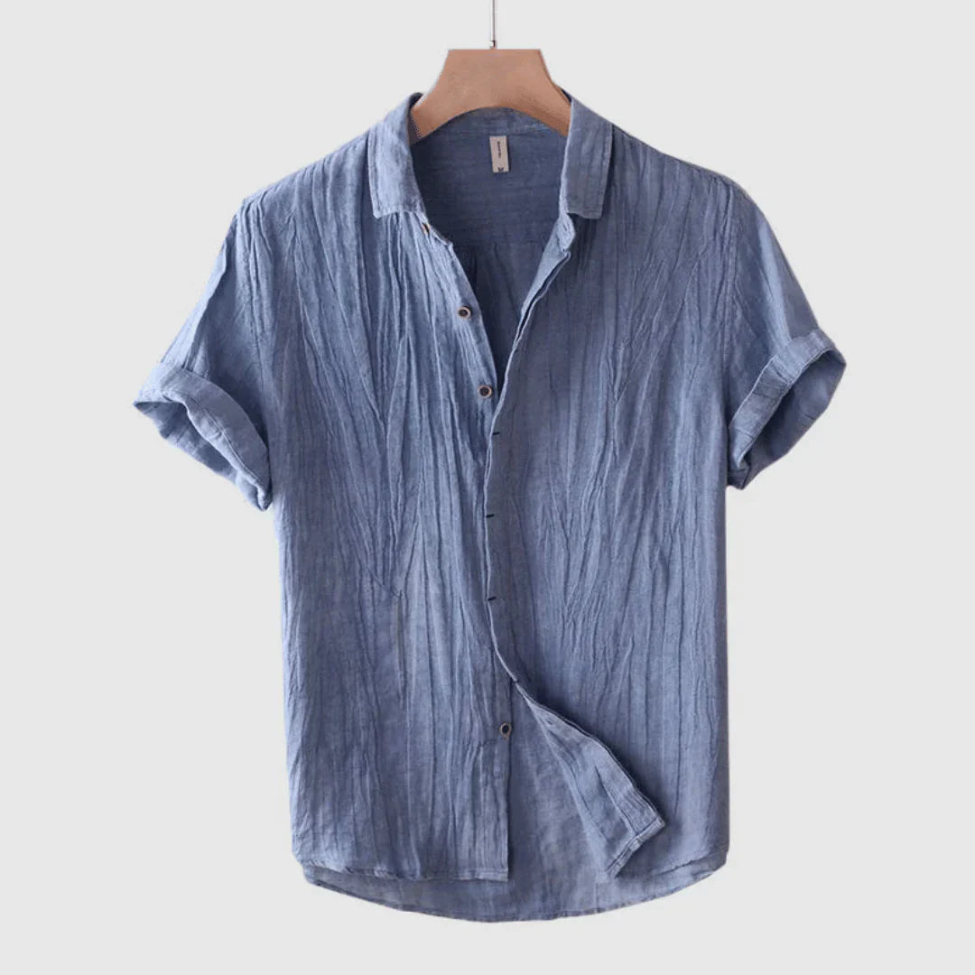 Stylish and Airy Men's Linen Shirt for Ultimate Comfort