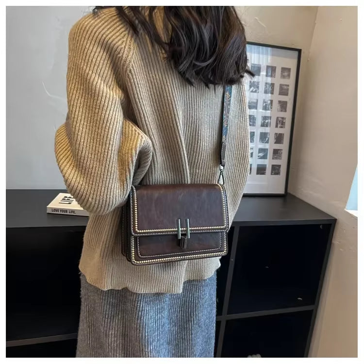 Noa | Retro Square Mini Shoulder Bag