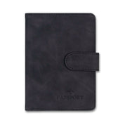 Vada | Theft-proof waterproof PU leather passport holder wallet