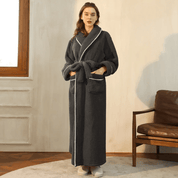 Neville | Unisex Plush Fleece Bathrobe