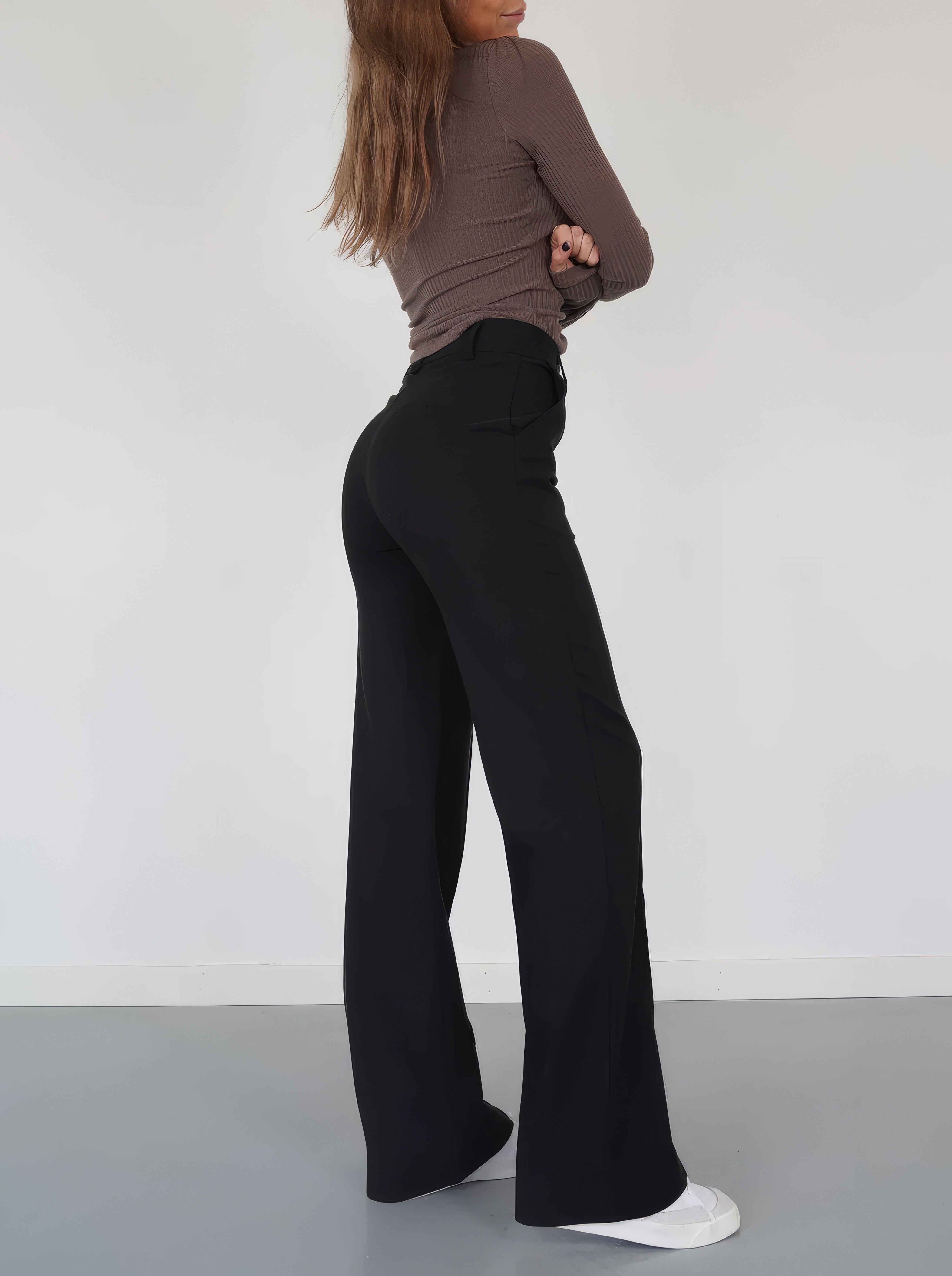 AMY | Wide Chic Trousers Women