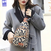 Sophie | Stylish Women's Crossbody Shoulder Bag with Leopard Print