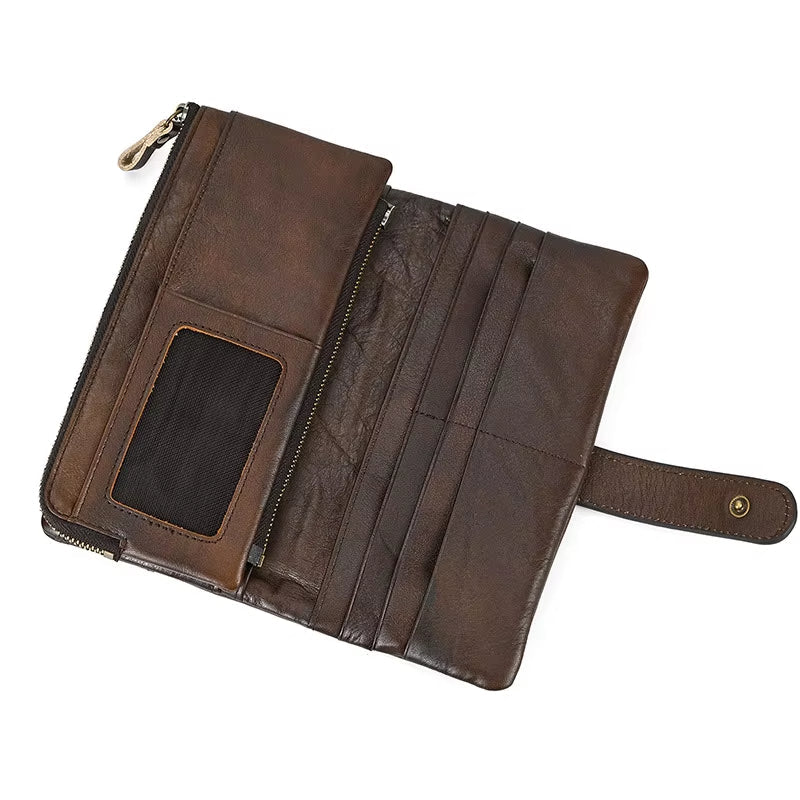 Hunter | Vintage Genuine Leather Travel Bag with RFID Protection