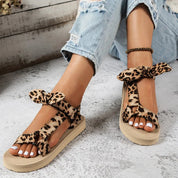 ARYA | Stylish Leopard Print Sandals