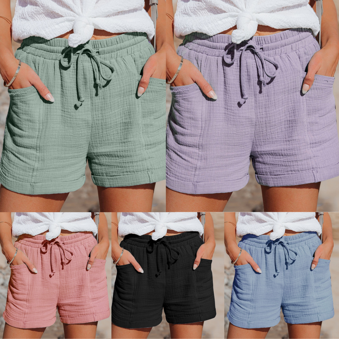 HEATHER | Linen Summer Shorts Women