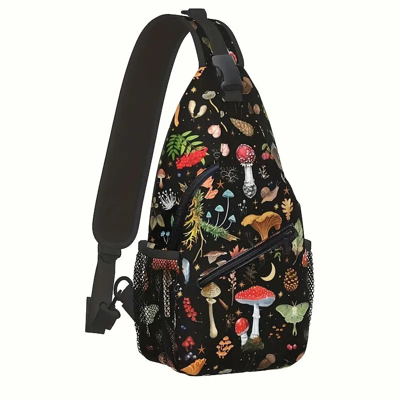 Mila | Mushroom Print Shoulder Bag