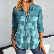 PENELOPE | Stylish Checked Women's Top