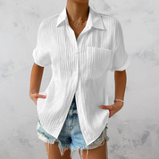 QUINN | Casual Lightweight Button-Up Shirt