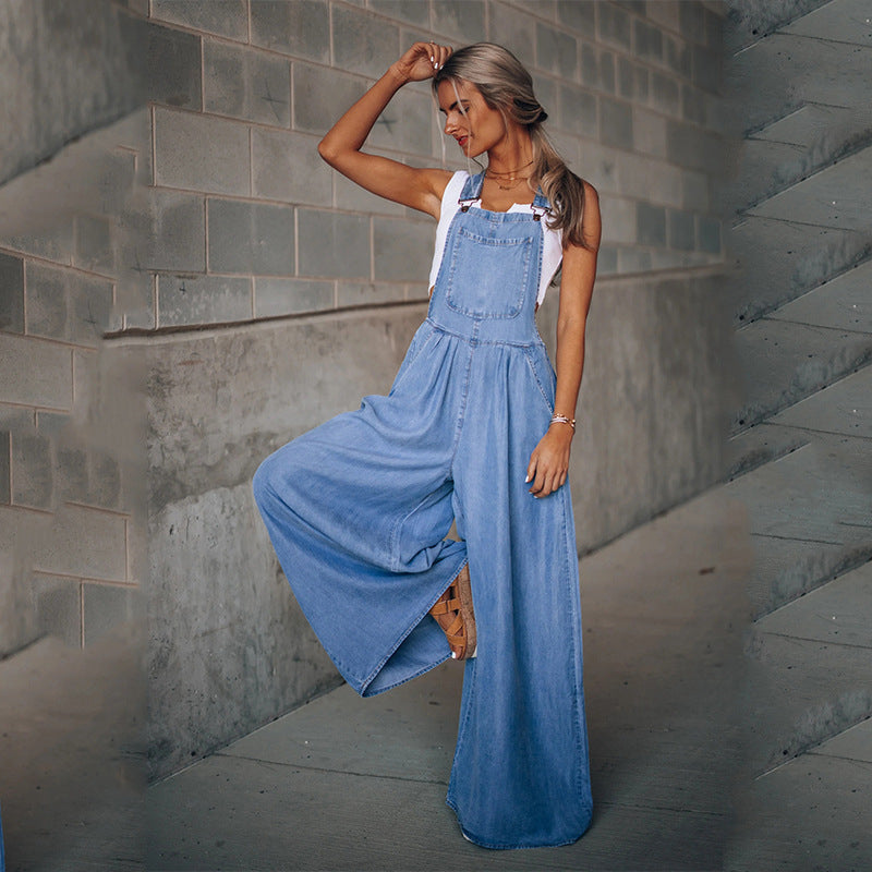 THEA | Denim Jumpsuit