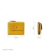 Araceli | Short Mini Travel Wallet with Snap Button Closure