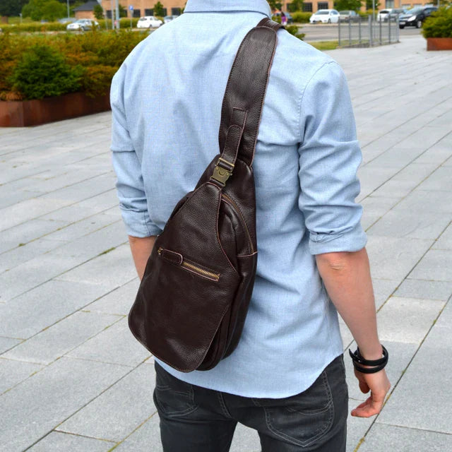 Liam | Compact Leather Shoulder Bag