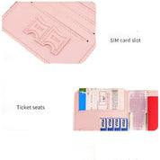 Linda | RFID-blocking passport card holder travel wallet