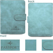 Vada | Theft-proof waterproof PU leather passport holder wallet