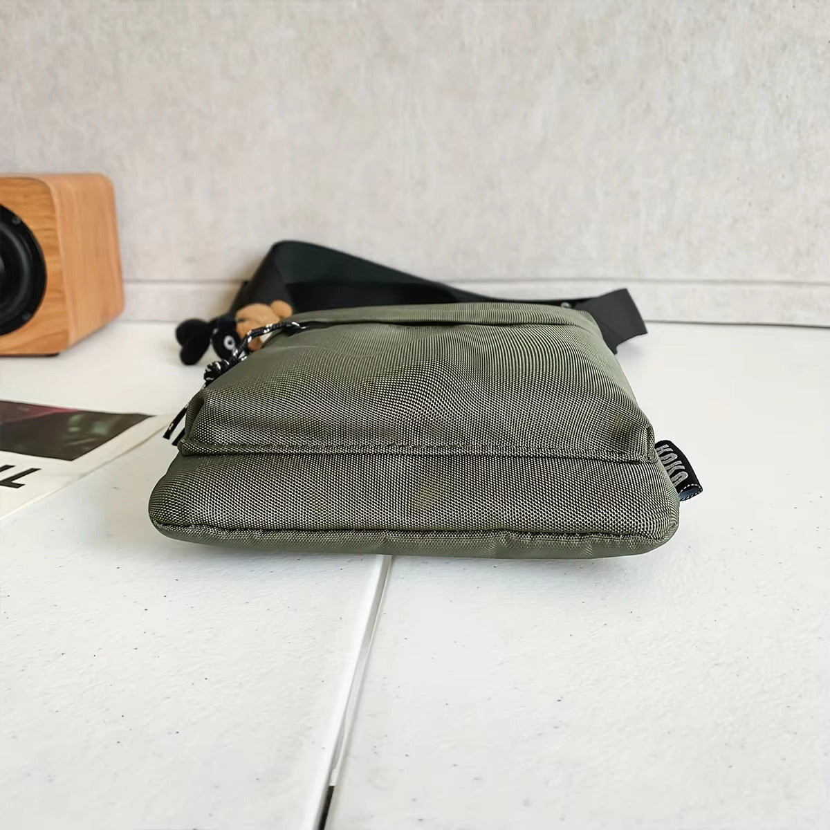 Noah | Small Compact Canvas Crossbody Sling Bag