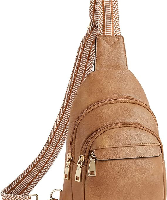 Alice | Chic PU Leather Crossbody Sling Bag for Effortless Style