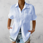 QUINN | Casual Lightweight Button-Up Shirt