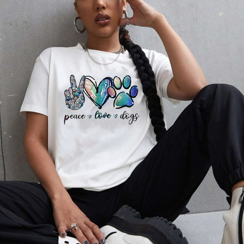 EDEN | Peace, Love & Dogs T-Shirt