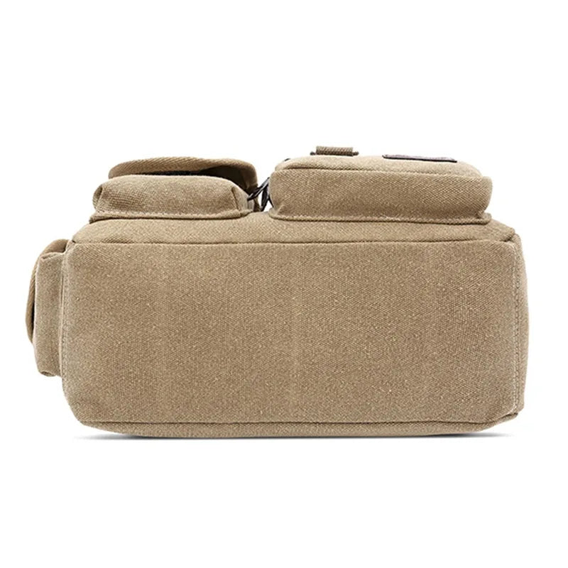 Max | Canvas Messenger Shoulder Bag