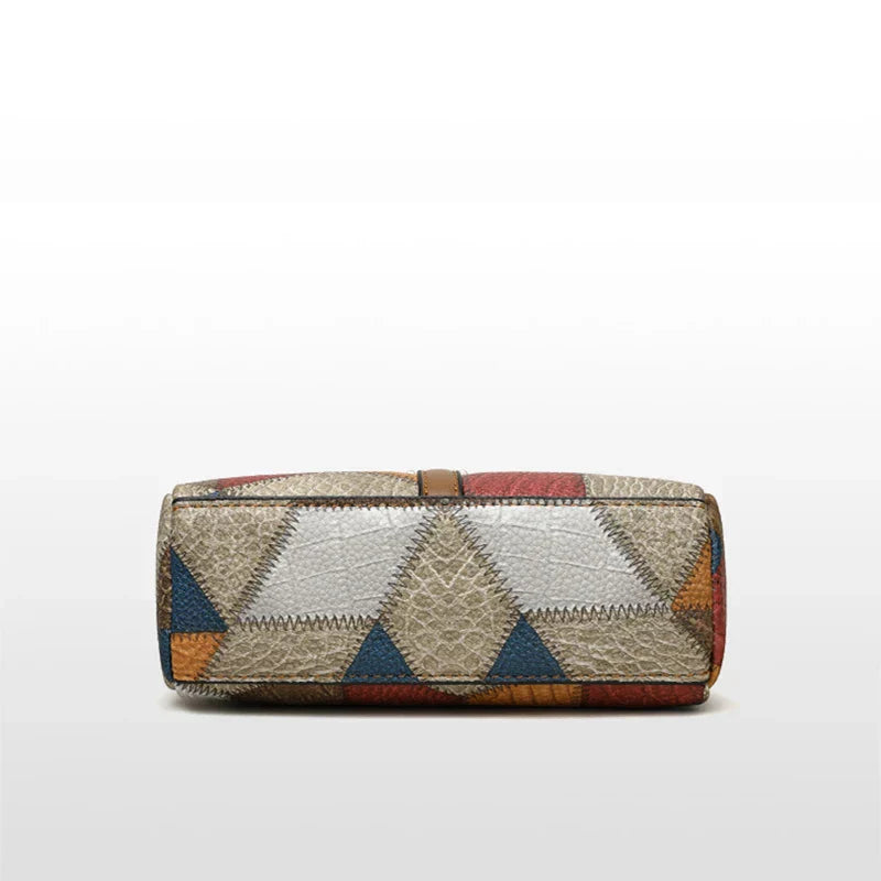 Sophie | Women's Patchwork Leather Mini Crossbody Bag