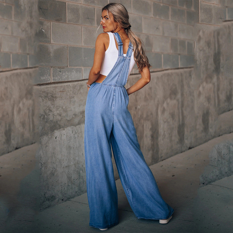 THEA | Denim Jumpsuit