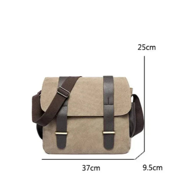 Daan | Men's Canvas Shoulder Bag