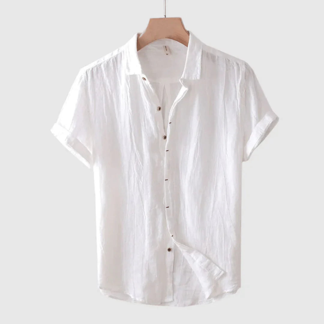 Stylish and Airy Men's Linen Shirt for Ultimate Comfort