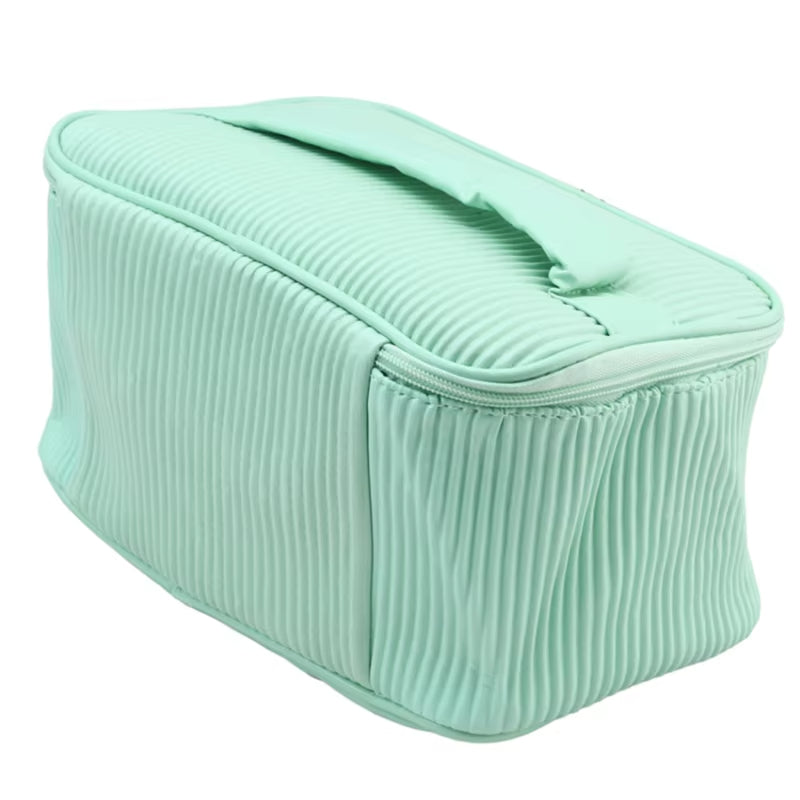 Raquel | Zipper Toast Travel Makeup Cosmetic Toiletry Set Bag