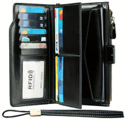 Dulce | RFID-Safe Travel Bag | Multi-Compartment Vintage Clutch