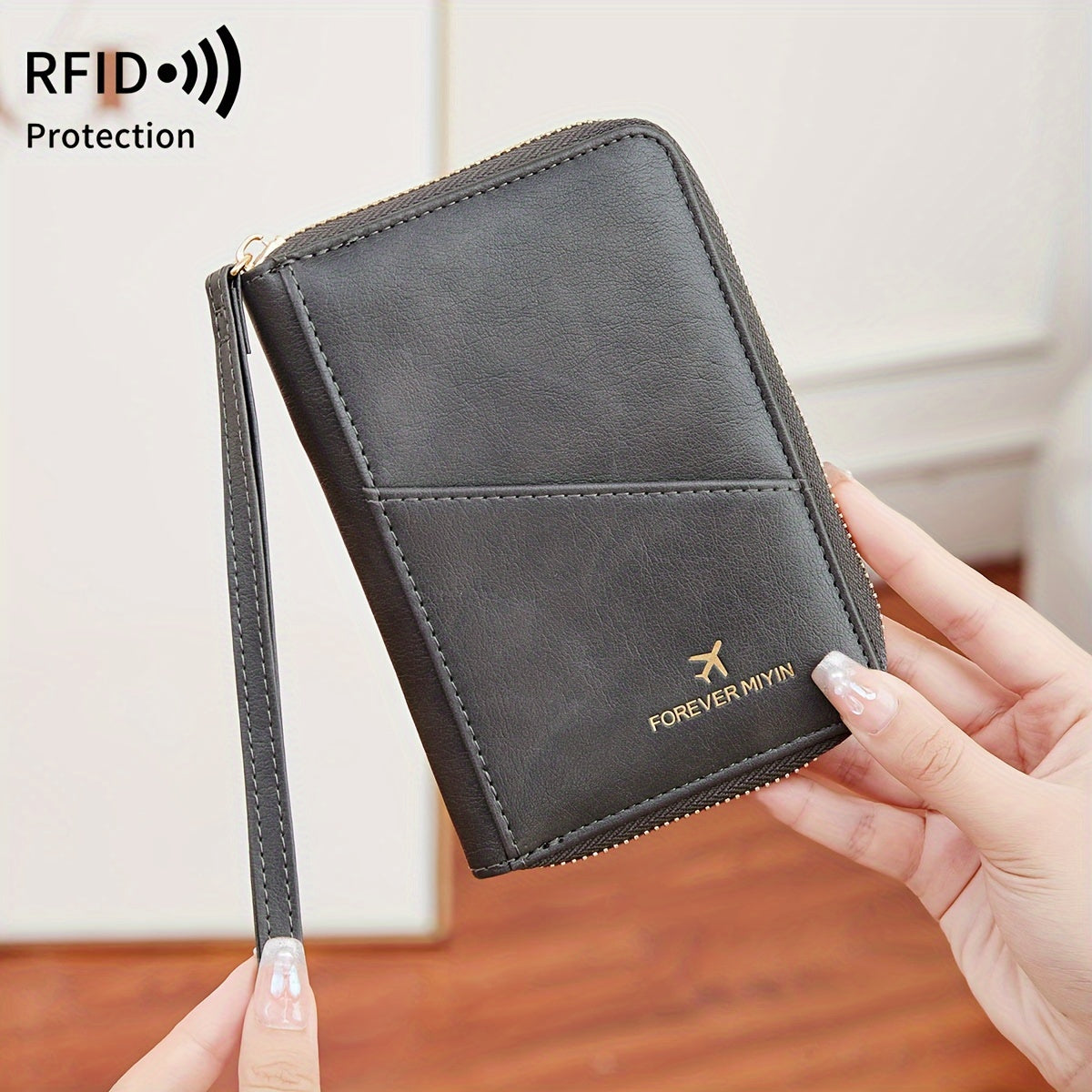 RFID | Protected Travel Wallet Anti Thieft