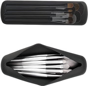 LuxeBrush | 3-Piece Makeup Brush Case Set