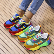 Melody | Vibrant Rainbow Design Shoes