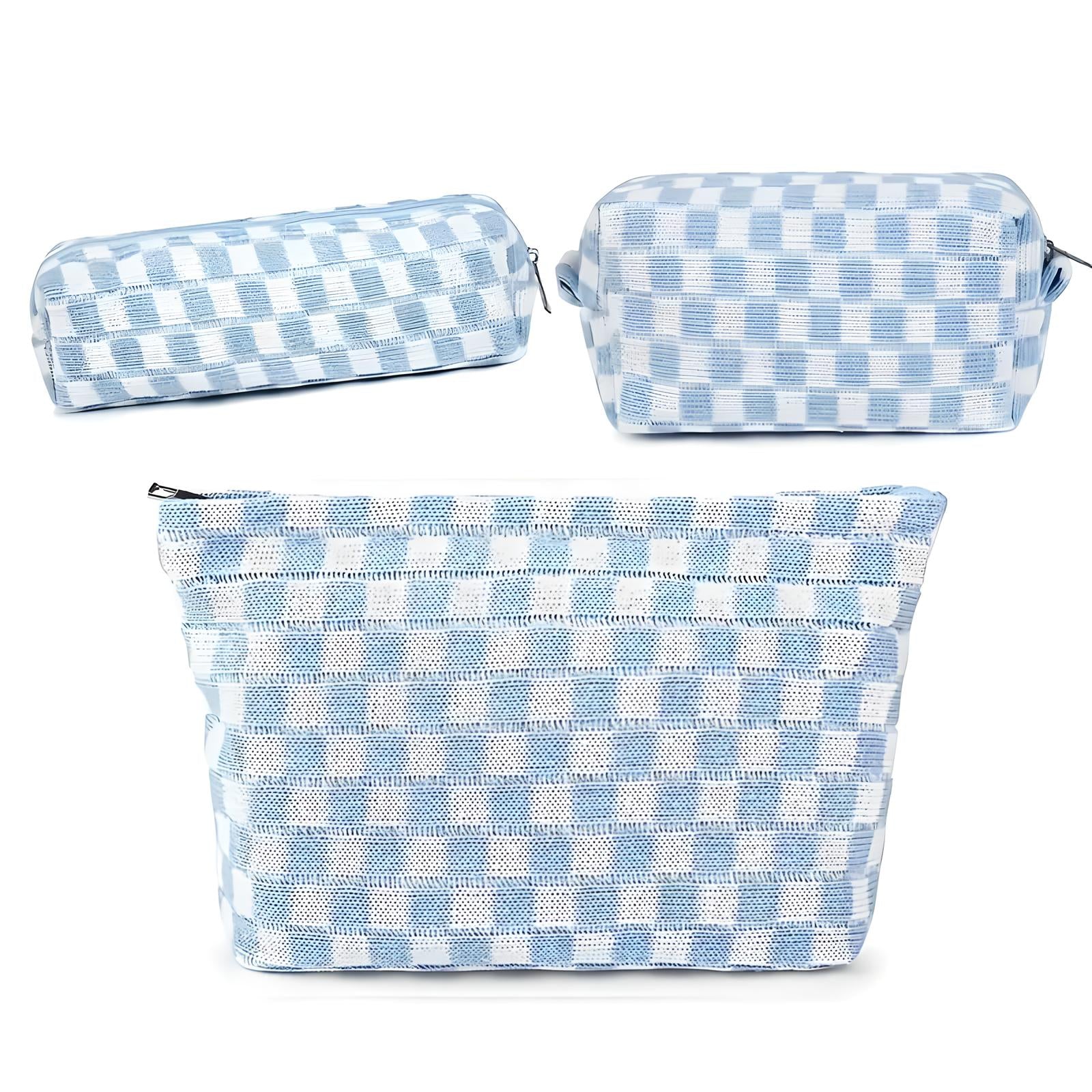 Jessica | Stylish and Practical 3-Piece Makeup Bag Set