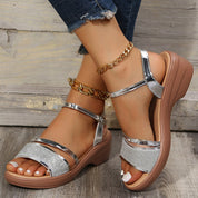 ROSA | Silver Women's Sandals