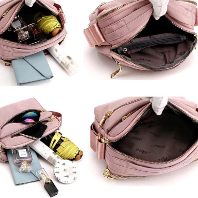 Anna | Waterproof Multi Pocket Crossbody Sling Bag