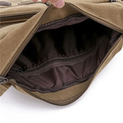 Max | Canvas Messenger Shoulder Bag