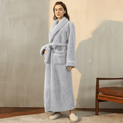 Neville | Unisex Plush Fleece Bathrobe