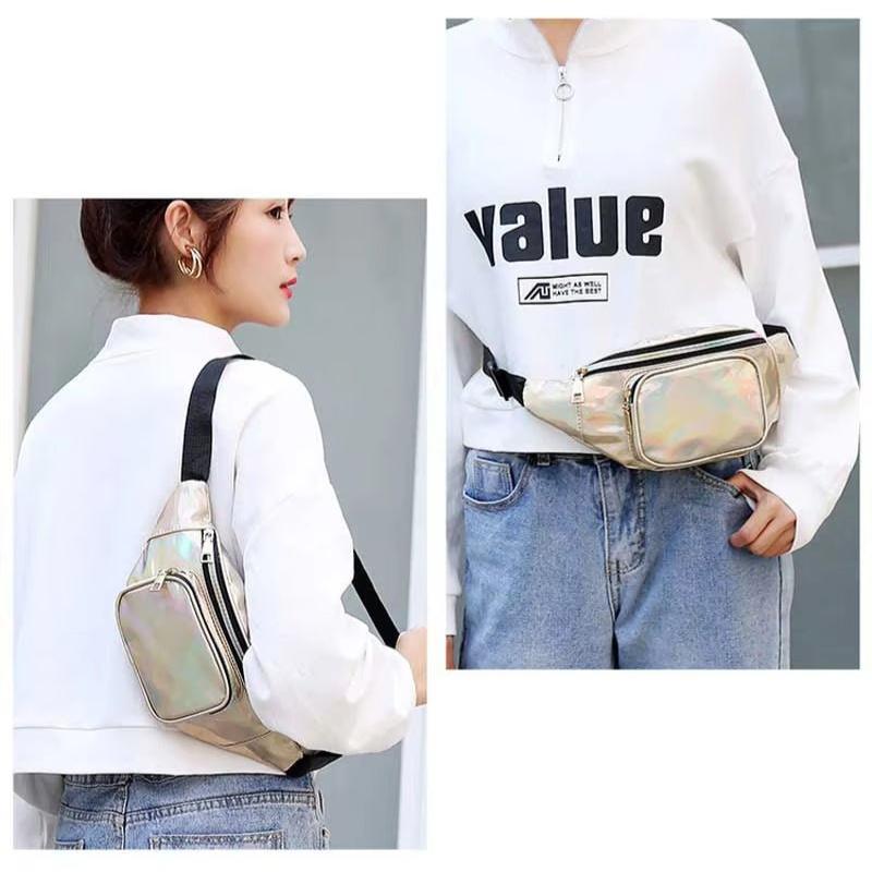 Zara | Holographic Festival Shoulder Bag