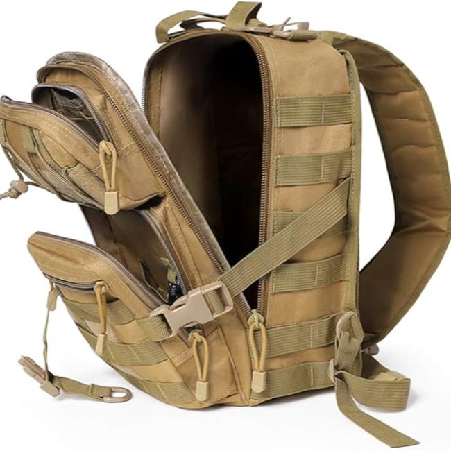 Max | Large Tactical Travel Crossbody Sling Bag for Men