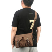 Ethan | Vintage Canvas Shoulder Bag