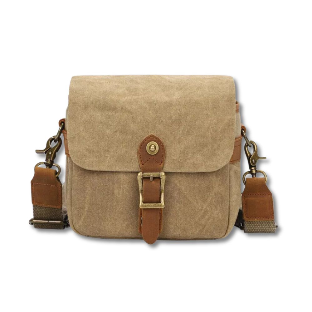 Ryder | Retro Canvas DSLR Camera Messenger Bag