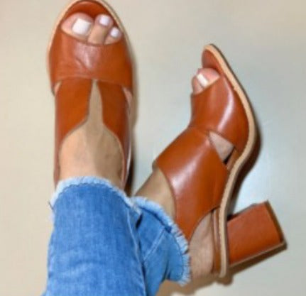 GILLIAN | Elegant Leather Sandals