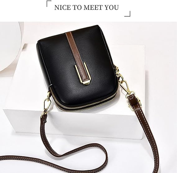 Sophie | Mini Shoulder Bag made of Lychee Leather