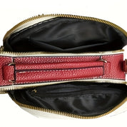 Eva | Compact Shoulder Bag with Contrast Details