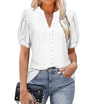 LESLEY | Elegant Top Short Sleeved Women