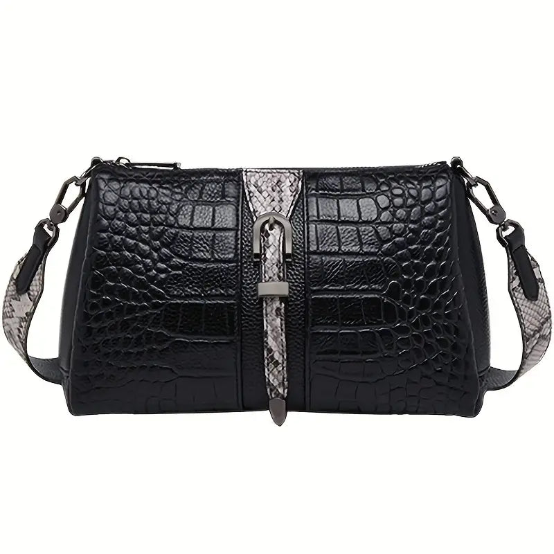 Aurora | Stylish Crocodile Pattern Crossbody Sling Bag