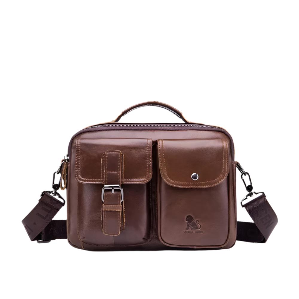 Mark | Leather Shoulder Bag for Men