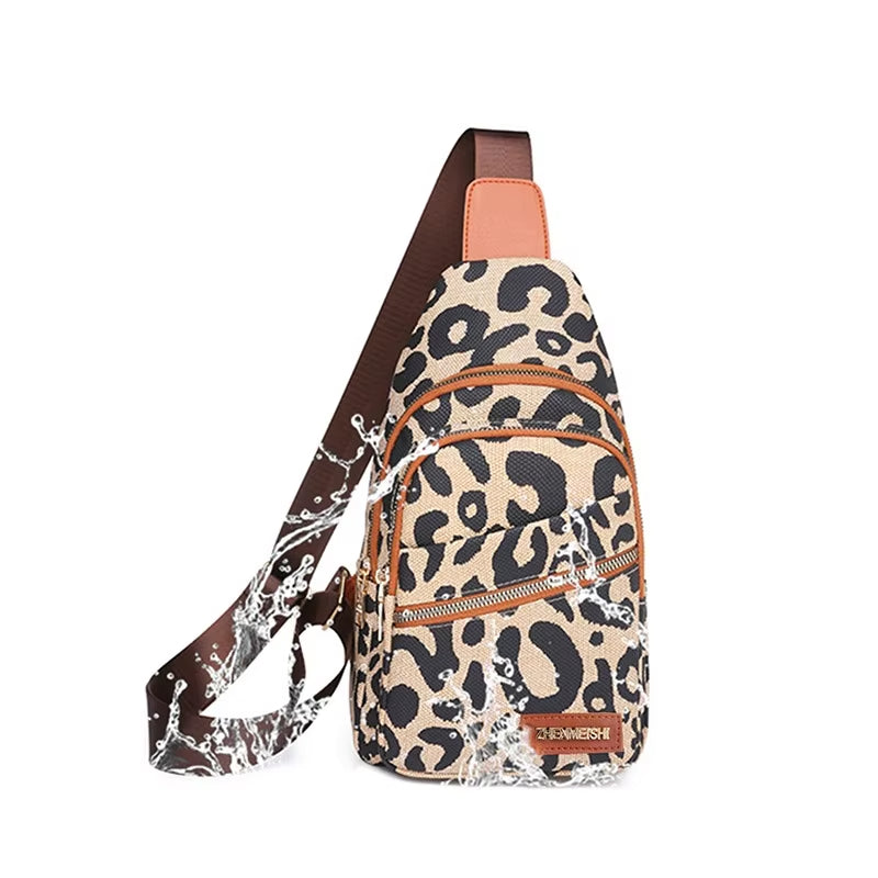 Sophie | Stylish Women's Crossbody Shoulder Bag with Leopard Print