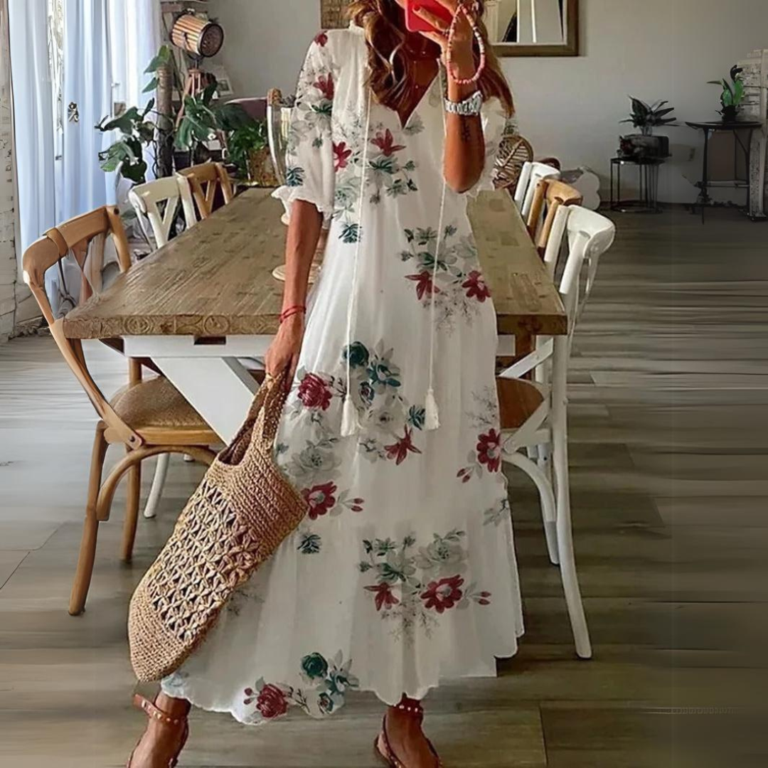 ANA | Maxi Dress Flowerprint